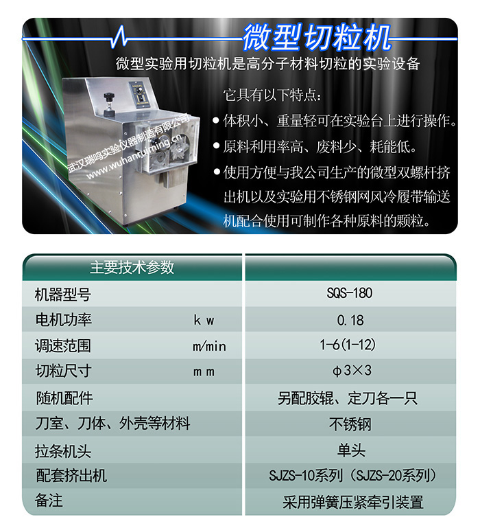 微型切粒機(jī)SQS-180